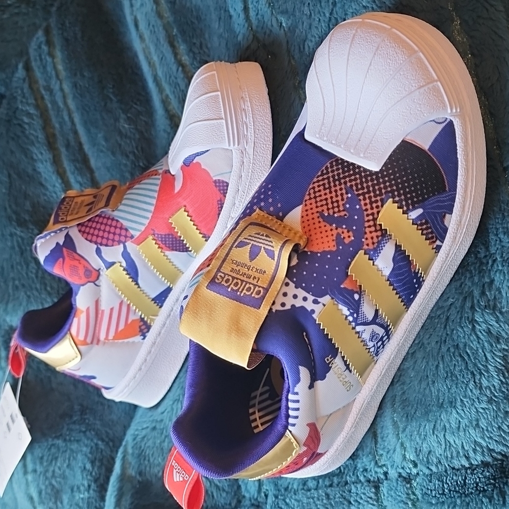Kids Adidas superstar 360 C slide on
